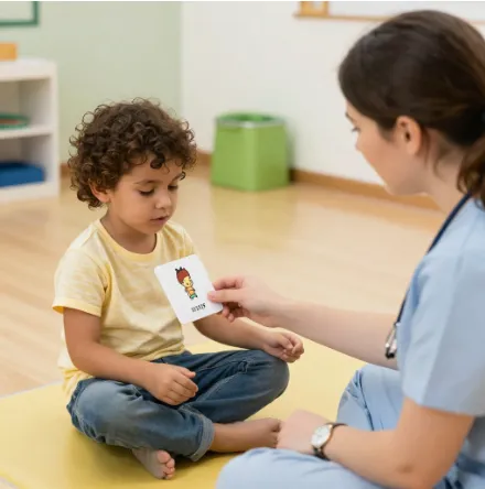 Sala de atendimento infantil