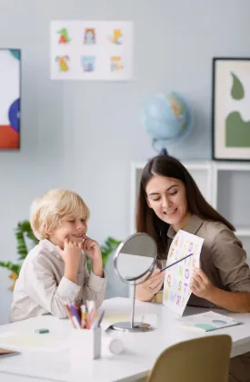 Sala de atendimento infantil
